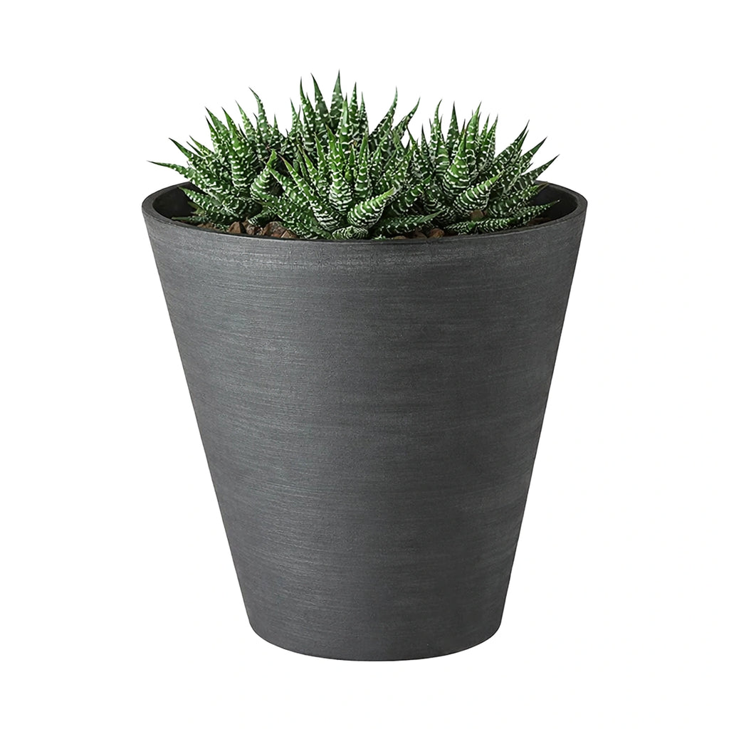 Respect Black 16cm Repot Self Watering Planter