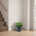Respect Black 19cm Florence Self Watering Pot