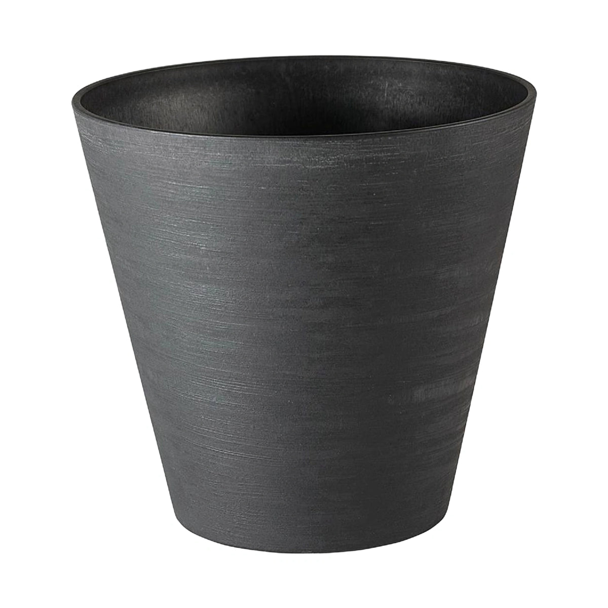 Respect Black 20cm Repot Self Watering Planter – modern black self watering repot planter for indoor and patio plants