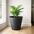 Respect Black 30cm Repot Self Watering Planter – large black plastic self watering repot pot for indoor and outdoor plants