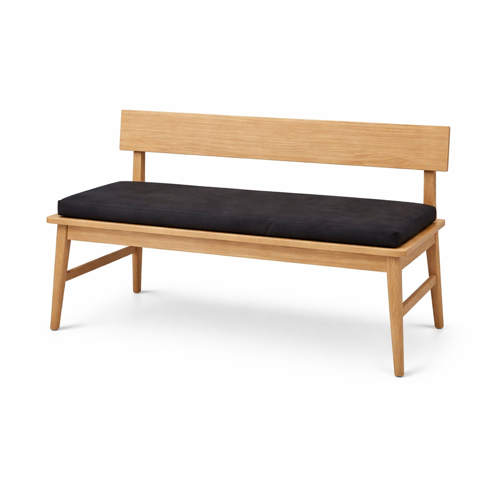 Respect Black 46cm Outdoor Cushion Bench