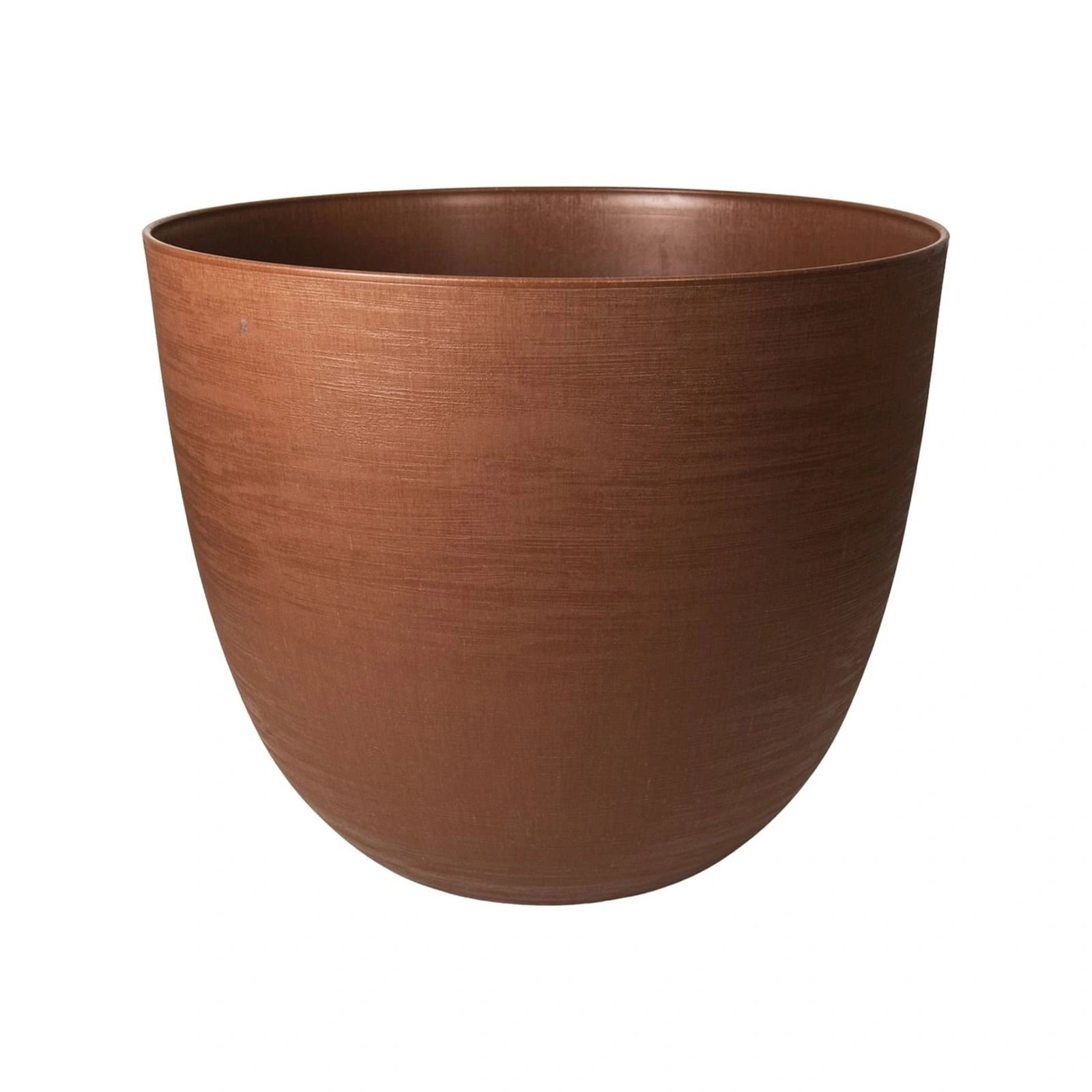Respect Brown 38cm Lightweight Plastic Terracotta Milano Self-Watering Planter