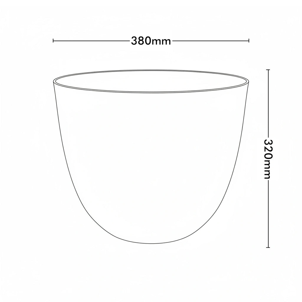 Respect Brown 38cm Terracotta Milano Self Watering Planter – lightweight terracotta-look self watering balcony planter