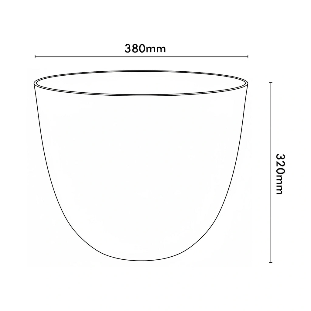 Respect Brown 38cm Milano Self Watering Planter – terracotta-look self watering window box for balcony and patio plants