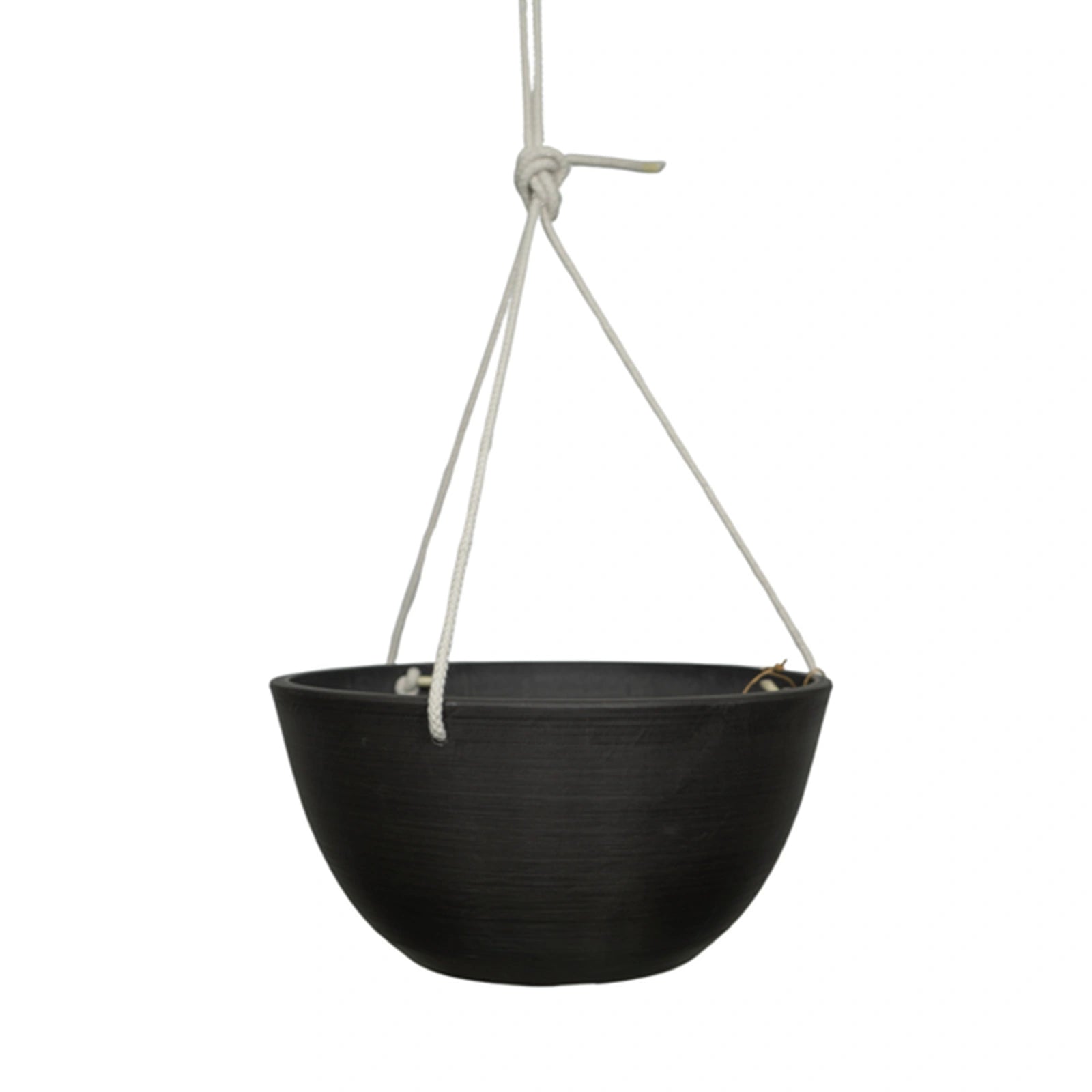 Respect Charcoal 31cm Green Earth Hanging Planter