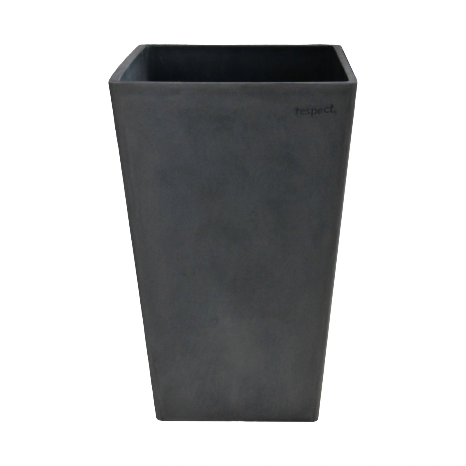 Respect Dark-Grey 70cm Green Earth Tall Square Planter