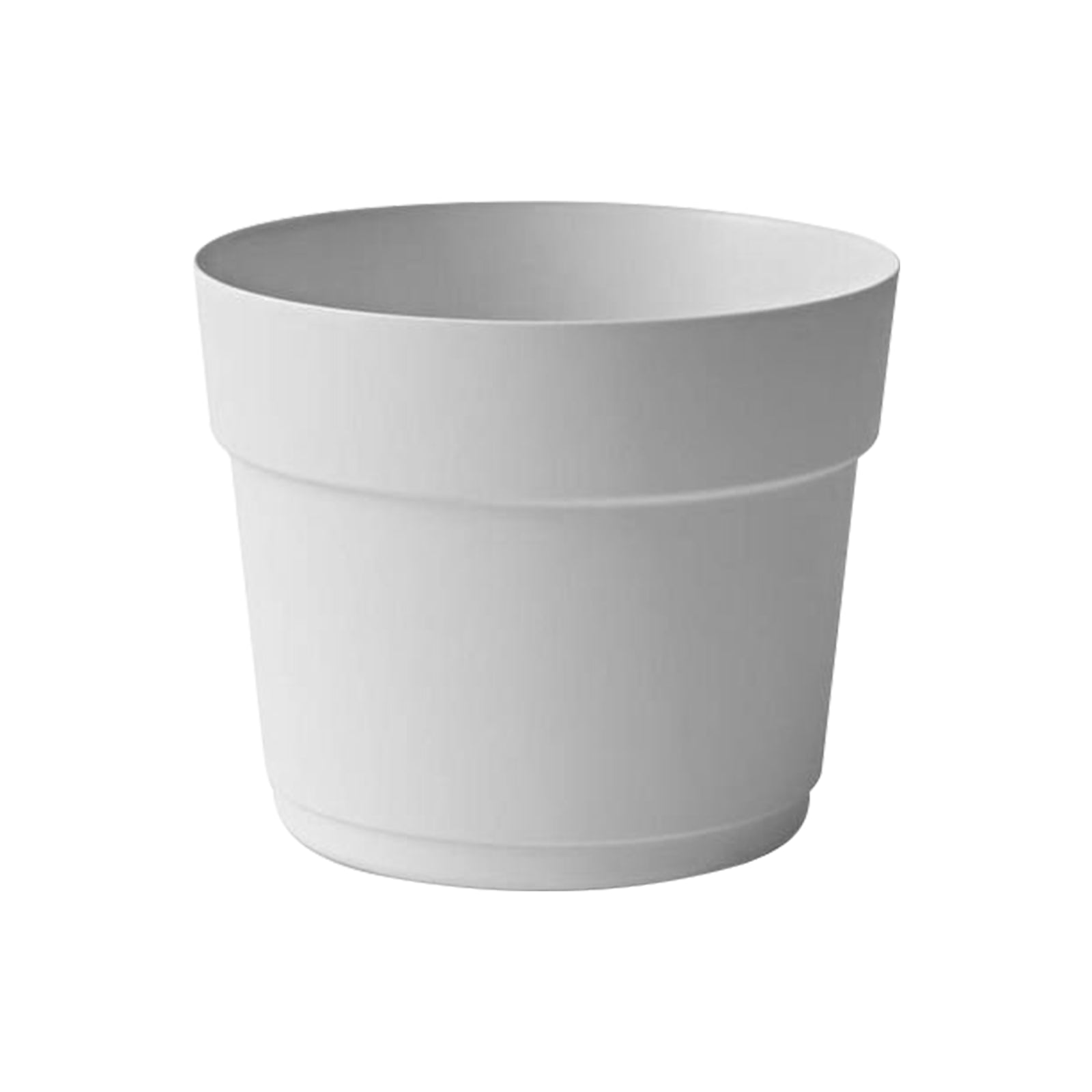 Respect White 29cm Bloom Self-Watering Plastic Pot Cloud