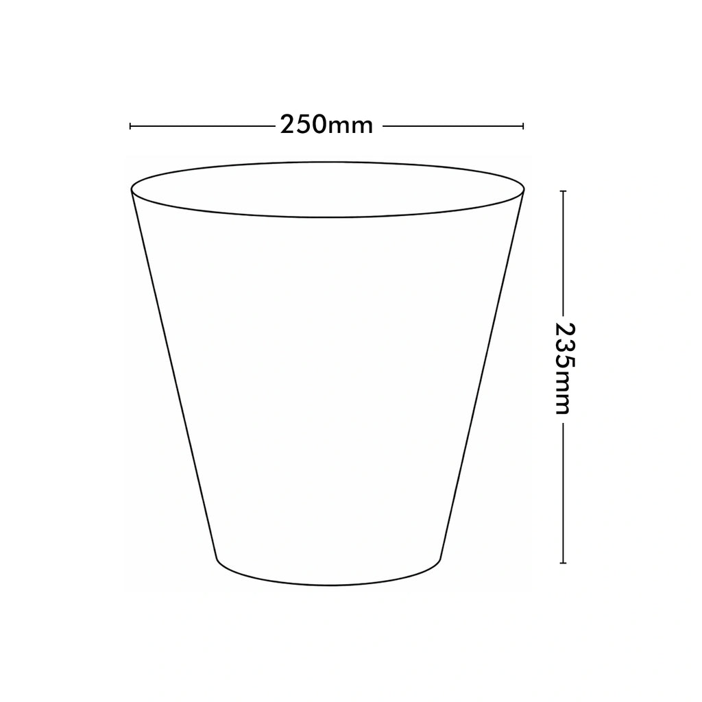 Respect Brown 25cm Terracotta Repot Self Watering Planter – medium terracotta-style self watering repot pot for indoor plants.