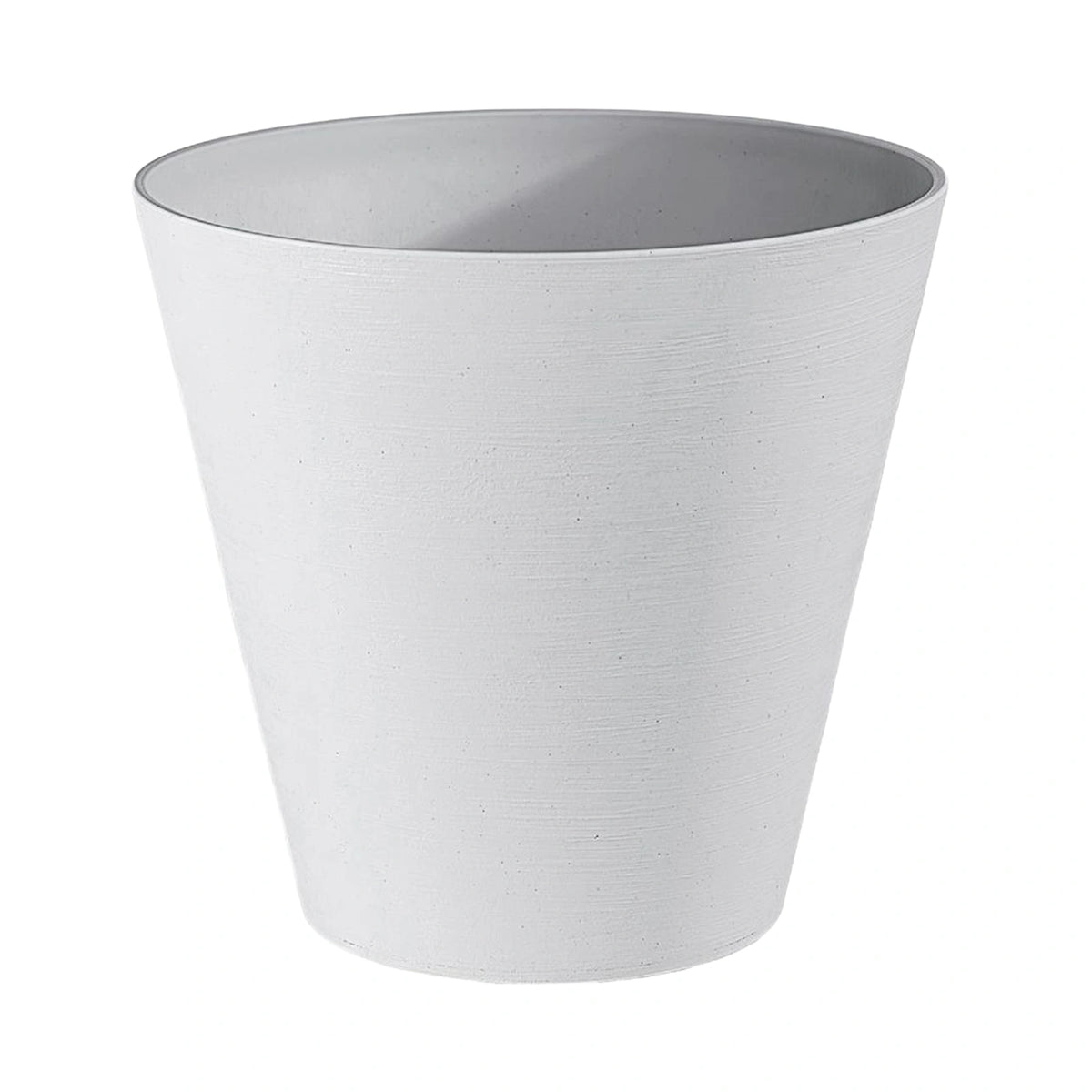 Respect White 30cm Repot Self Watering Planter – large white self watering repot pot ideal for indoor and outdoor plant growth.