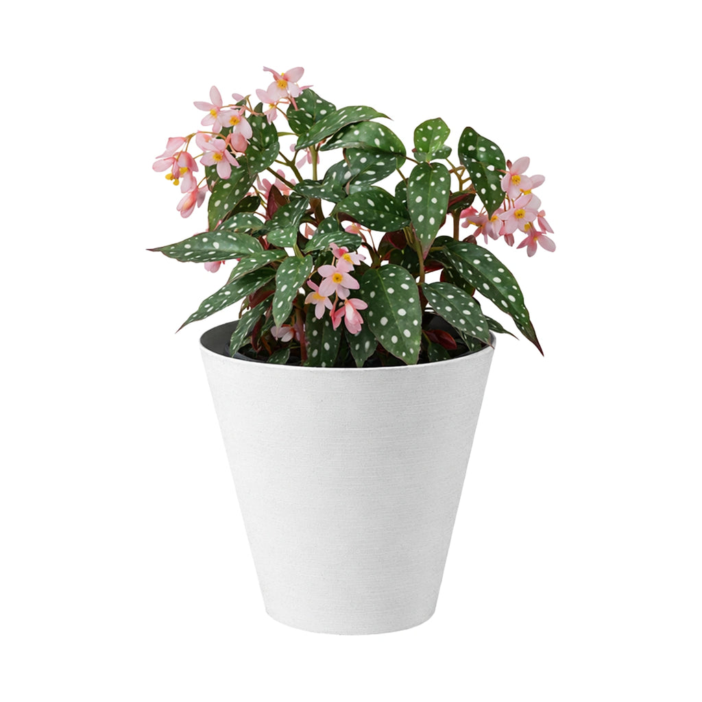 Respect White 30cm Repot Self Watering Planter – large white self watering repot pot ideal for indoor and outdoor plant growth.